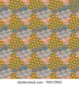 Abstract color seamless pattern for new background.