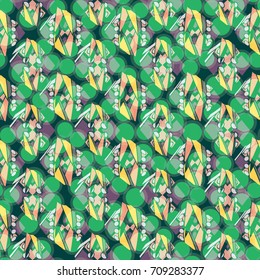 Abstract color seamless pattern for new background.