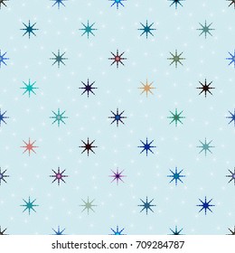 Abstract color seamless pattern for new background.