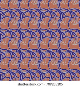 Abstract color seamless pattern for new background.