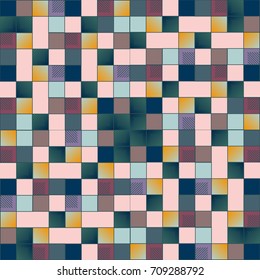Abstract color seamless pattern for new background.