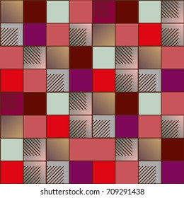 Abstract color seamless pattern for new background.