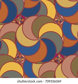 Abstract color seamless pattern for new background.