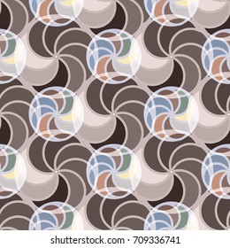 Abstract color seamless pattern for new background.