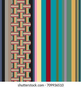 Abstract color seamless pattern for new background.