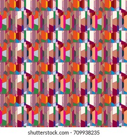Abstract color seamless pattern for new background.