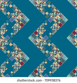Abstract color seamless pattern for new background.