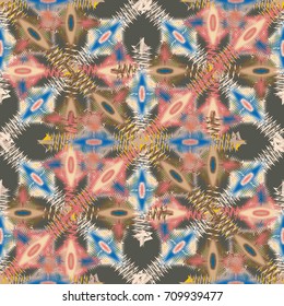 Abstract color seamless pattern for new background.