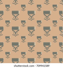 Abstract color seamless pattern for new background.