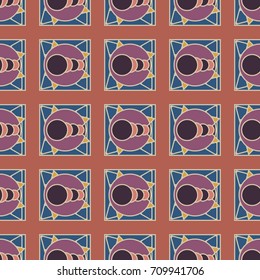 Abstract color seamless pattern for new background.