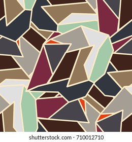 Abstract color seamless pattern for new background.