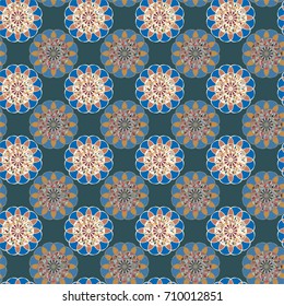 Abstract color seamless pattern for new background.