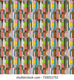 Abstract color seamless pattern for new background.
