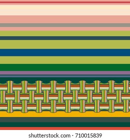 Abstract color seamless pattern for new background.