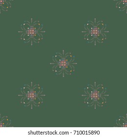 Abstract color seamless pattern for new background.