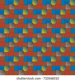 Abstract color seamless pattern for new background.