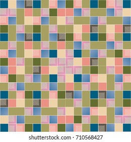 Abstract color seamless pattern for new background.