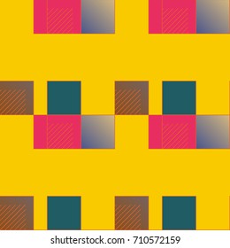 Abstract color seamless pattern for new background.