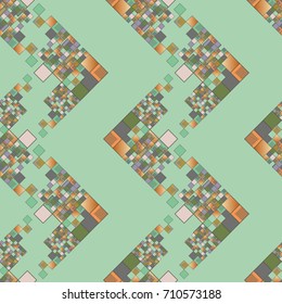 Abstract color seamless pattern for new background.