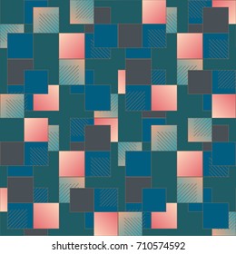Abstract color seamless pattern for new background.