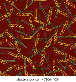 Abstract color seamless pattern for new background.