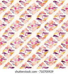 Abstract color seamless pattern for new background.