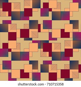 Abstract color seamless pattern for new background.