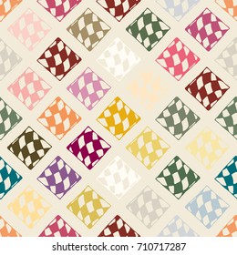 Abstract color seamless pattern for new background.