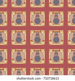Abstract color seamless pattern for new background.