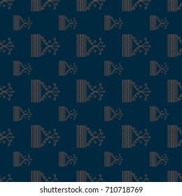 Abstract color seamless pattern for new background.