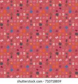 Abstract color seamless pattern for new background.