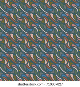 Abstract color seamless pattern for new background.