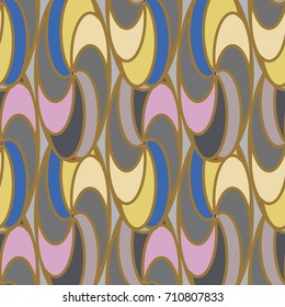 Abstract color seamless pattern for new background.