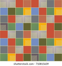 Abstract color seamless pattern for new background.