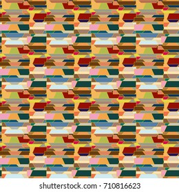 Abstract color seamless pattern for new background.