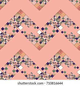 Abstract color seamless pattern for new background.