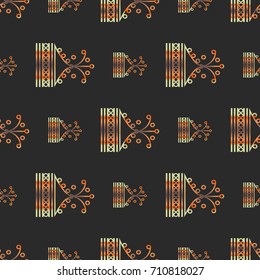 Abstract color seamless pattern for new background.