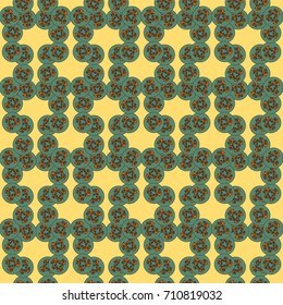 Abstract color seamless pattern for new background.