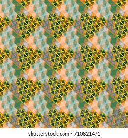 Abstract color seamless pattern for new background.