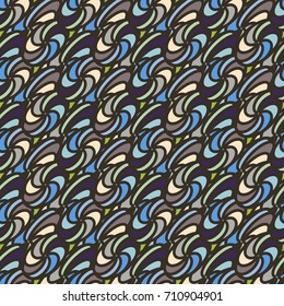Abstract color seamless pattern for new background.