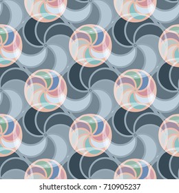 Abstract color seamless pattern for new background.