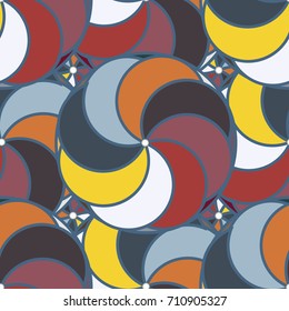 Abstract color seamless pattern for new background.