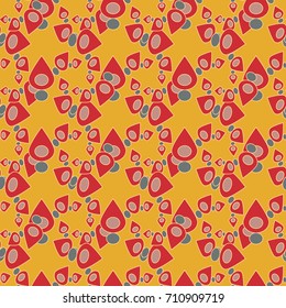 Abstract color seamless pattern for new background.