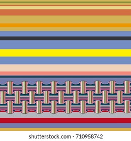 Abstract color seamless pattern for new background.