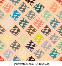 Abstract color seamless pattern for new background.