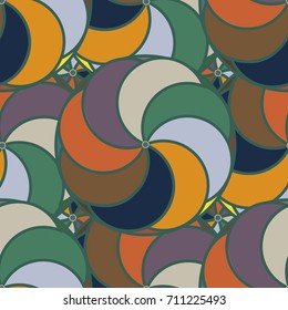 Abstract color seamless pattern for new background.