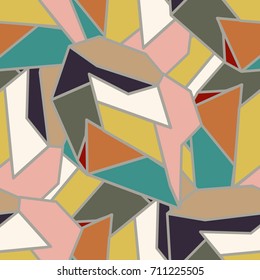 Abstract color seamless pattern for new background.