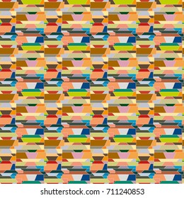 Abstract color seamless pattern for new background.