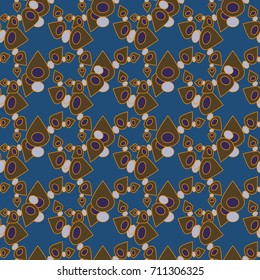 Abstract color seamless pattern for new background.