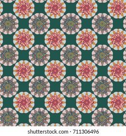 Abstract color seamless pattern for new background.